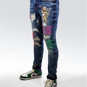 Blue angle preme pants with fire proof pockets